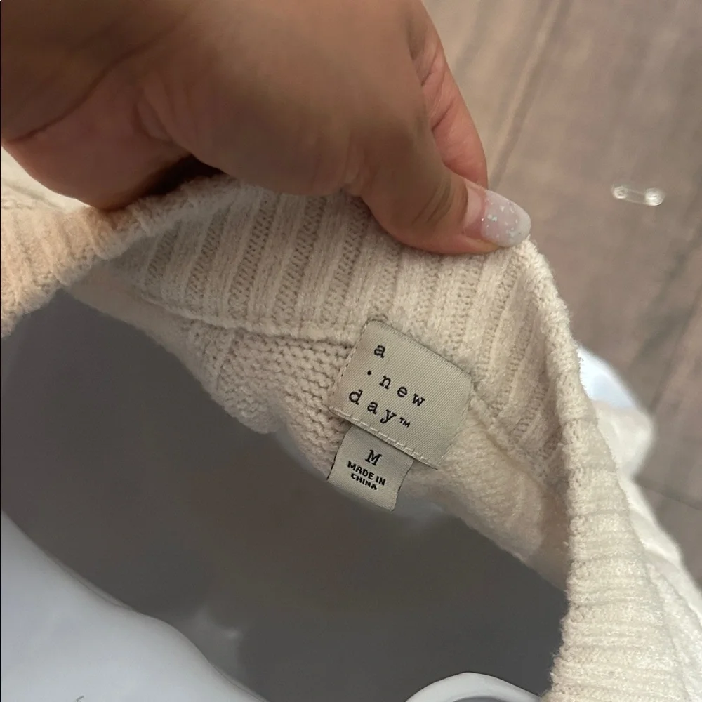 a new day Ivory Textured Knit Sweater - Picture 2 of 6